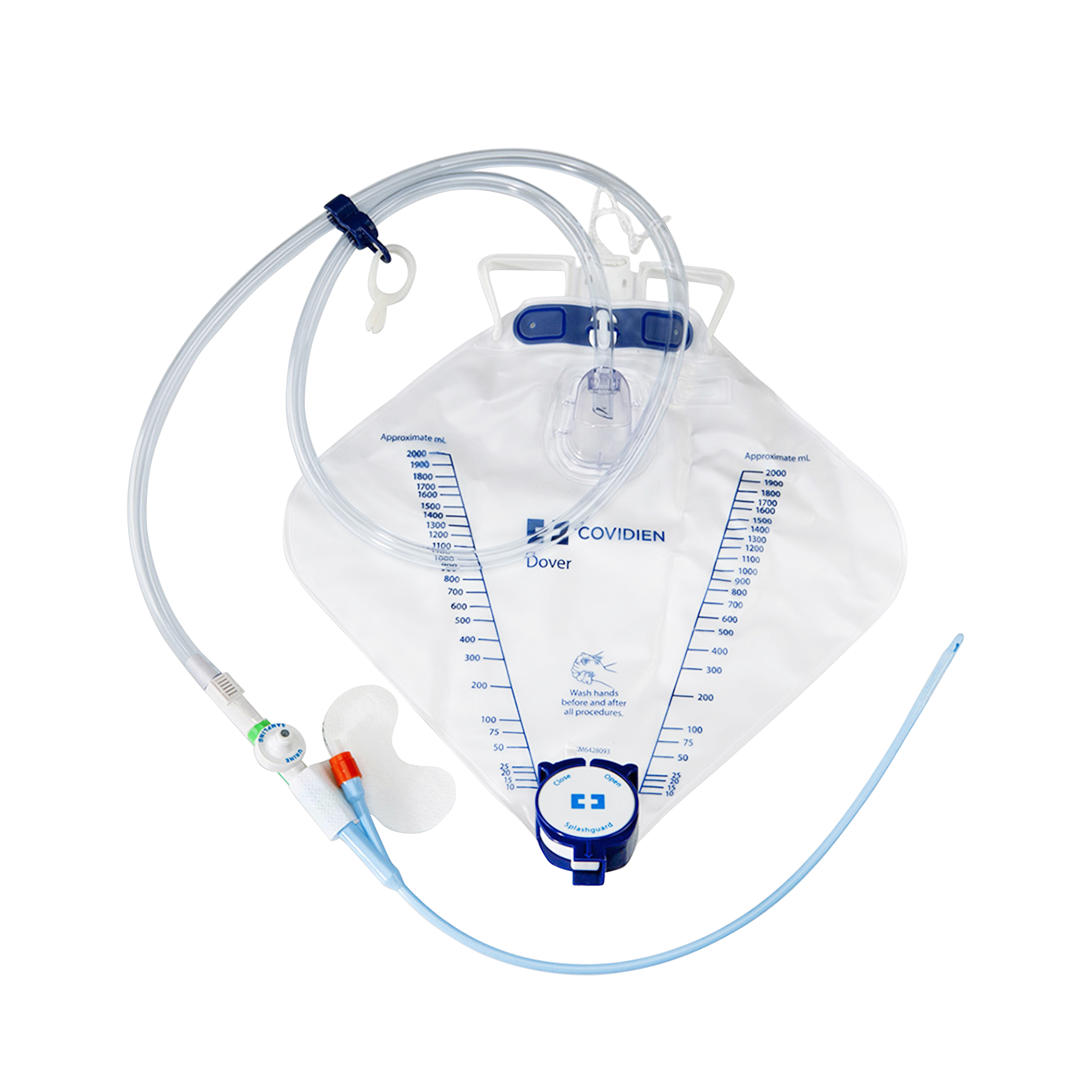 CATH FOLEY TRAY DOVER SILICONE 18FR 10/CS
