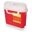 SHARPS CONT RED 5.4QT SIDE ENTRY 20/CS #305443