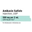 AMIKACIN 250/ML 2ML VIAL 10/BOX