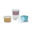 CUP DENTURE WHITE TRANS WITH L 250/CS