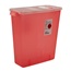 CONTANR SHRPS RED HNGE LD 3GAL