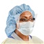 FACE MASK, EAR LOOP W/SHIELD ANTI FOG 25/BX 100/CS